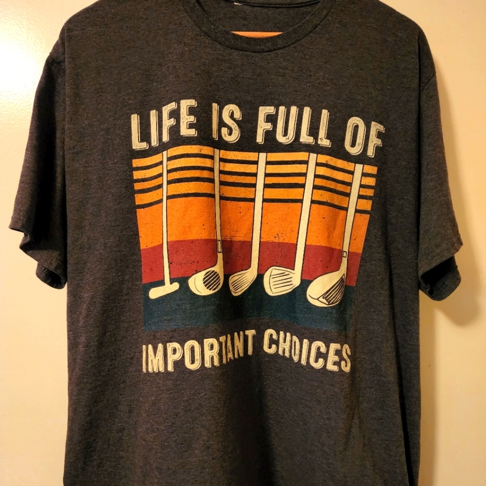 XXL novelty golf shirt
